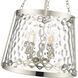 Adabella 5 Light 18.13 inch Polished Nickel Indoor Pendant Ceiling Light